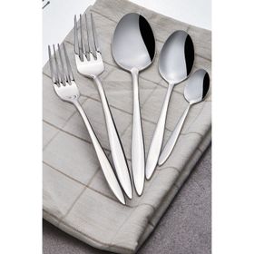 Karaca Elegance Kai Platin 60 Parça 12 Kişilik Çatal Kaşık Seti