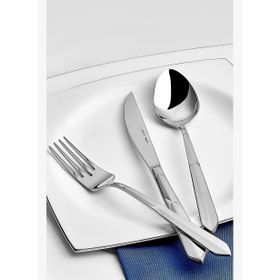 Karaca Elegance New Diamond Platin 12 Kişilik 84 Parça Çatal Kaşık Bıçak Takımı