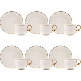 Karaca Elegant 6 Kişilik Kahve Fincan Takımı