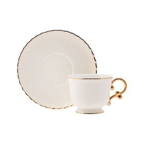 Karaca Elegant 6 Kişilik Kahve Fincan Takımı