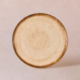 Karaca Ephesus 27 cm Bej Servis Tabağı