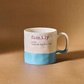 Karaca Family Mavi 320 ml Kupa