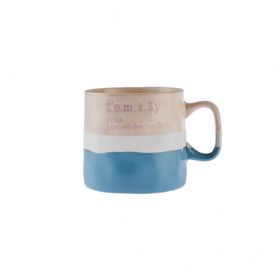 Karaca Family Mavi 320 ml Kupa