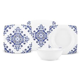 Karaca Fine Cream Miranda 24 Parça 6 Kişilik Yemek Takımı