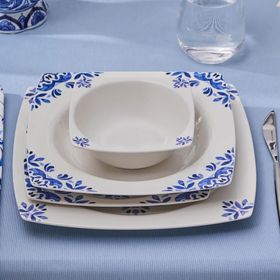 Karaca Fine Cream Miranda 24 Parça 6 Kişilik Yemek Takımı