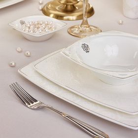 Karaca Fıne Pearl Hailey 62 Parça Yemek Takımı