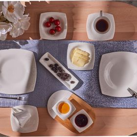 Karaca Fine Pearl Helen 26 Parça 6 Kişilik Kahvaltı Takımı