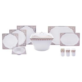 Karaca Fine Pearl İnci Turkori 60 Parça Yemek Takımı