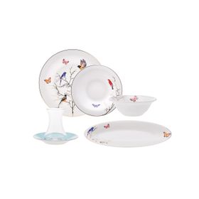 Karaca Fine Pearl New Grace Mint 26 Parça 6 Kişilik Kahvaltı Seti