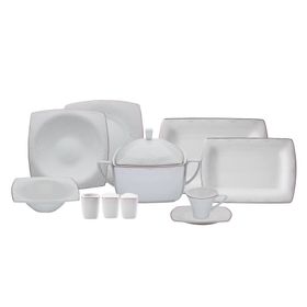 Karaca Fine Pearl Peri Masalı 86 Parça Yemek Takımı