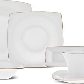 Karaca Fine Pearl Ragusa 26 Parça 6 Kişilik İnci Gold Kahvaltı/Servis Takımı