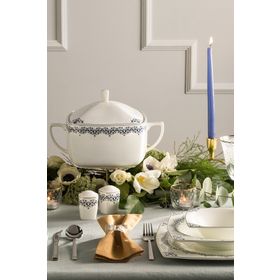 Karaca Fine Pearl Shiraz 62 Parça 12 Kişilik İnci Yemek Takımı