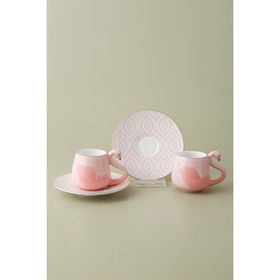 Karaca Flamingo 2 Kişilik Kahve Fincanı Takımı
