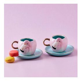 Karaca Flamingo 2 Kişilik Kahve Fincanı Takımı