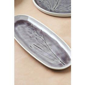 Karaca Fleurs 30 cm Küçük Kayık Tabak