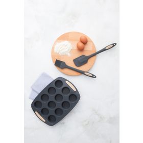 Karaca Flex 3 Parça Muffin Kek Kalıbı