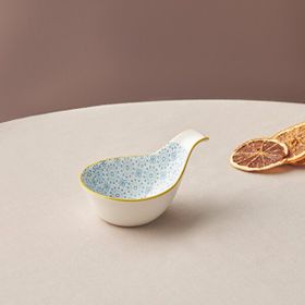 Karaca Floral 10 cm Mavi Damla Çerezlik Sosluk