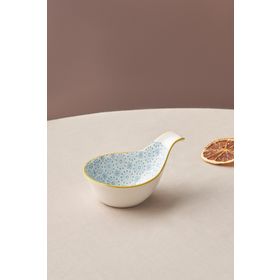 Karaca Floral 10 cm Mavi Damla Çerezlik Sosluk