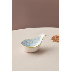 Karaca Floral 10 cm Mavi Damla Çerezlik Sosluk