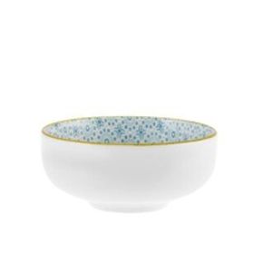 Karaca Floral 10 cm Mavi Round Çerezlik