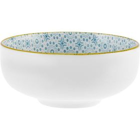 Karaca Floral 10 cm Mavi Round Çerezlik