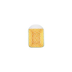 Karaca Floral 10 cm Sarı Rectangle Çerezlik Sosluk
