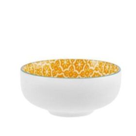 Karaca Floral 10 cm Sarı Round Çerezlik