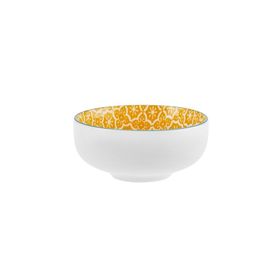 Karaca Floral 10 cm Sarı Round Çerezlik