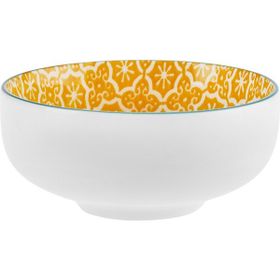 Karaca Floral 10 cm Sarı Round Çerezlik