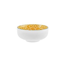 Karaca Floral 10 cm Sarı Round Çerezlik