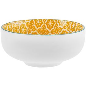 Karaca Floral 10 cm Sarı Round Çerezlik