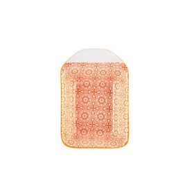 Karaca Floral 10 cm Turuncu Rectangle Çerezlik Sosluk