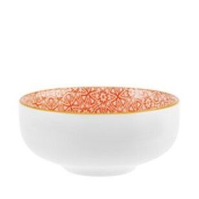 Karaca Floral 10 cm Turuncu Round Çerezlik