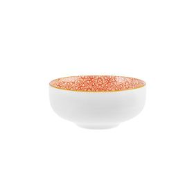 Karaca Floral 10 cm Turuncu Round Çerezlik