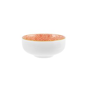 Karaca Floral 10 cm Turuncu Round Çerezlik