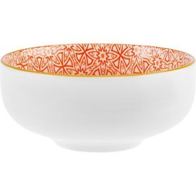 Karaca Floral 10 cm Turuncu Round Çerezlik
