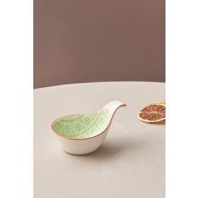 Karaca Floral 10 cm Yeşil Damla Çerezlik Sosluk