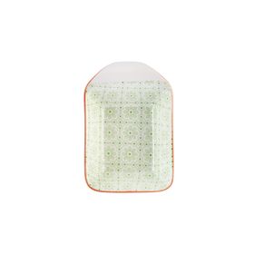 Karaca Floral 10 cm Yeşil Rectangle Çerezlik Sosluk