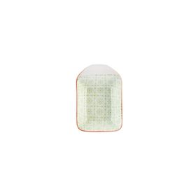 Karaca Floral 10 cm Yeşil Rectangle Çerezlik Sosluk