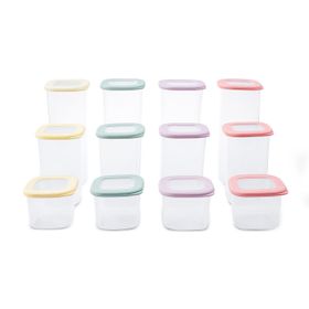 Karaca Forbs 12 Parça 550 ml Krem Saklama Kabı