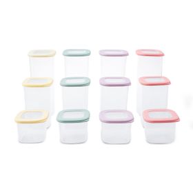 Karaca Forbs 12 Parça 550 ml Krem Saklama Kabı