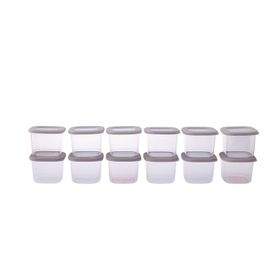 Karaca Forbs 12 Parça 550 ml Krem Saklama Kabı