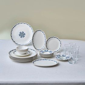 Karaca Forever Bone Iznik 26 Parça 6 Kişilik Kahvaltı Takımı