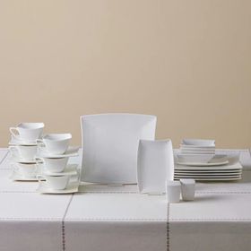 Karaca Forever Bone Perfect White 32 Parça 6 Kişilik Kahvaltı Takımı