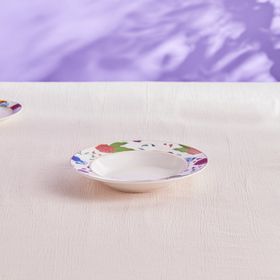 Karaca Frida Beyaz 22 cm Çukur Tabak