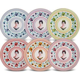 Karaca Frida Kahlo 6 Parça 19 cm Porselen Pasta Seti