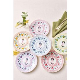 Karaca Frida Kahlo 6 Parça 19 cm Porselen Pasta Seti