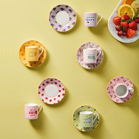 Karaca Fruitee 6 Kişilik 90 ml Kahve Fincan Takımı