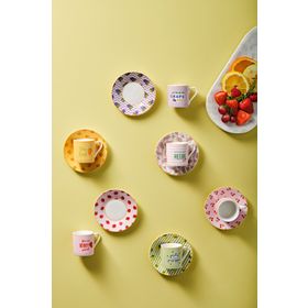 Karaca Fruitee 6 Kişilik 90 ml Kahve Fincan Takımı