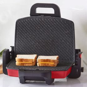Karaca Future Essential Matte Kırmızı Tost Makinesi